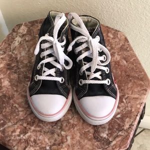 Levi’s high-top canvas sneakers